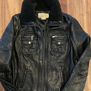 Michael Kors Leather Jacket